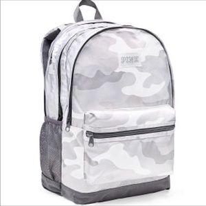 Last One!! Pink camouflage backpack